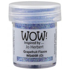 WOW! embossing Glitter Grapefruit Fizzos