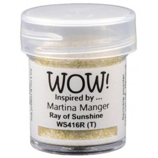 WOW! embossing Glitter Ray of Sunshine