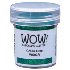 WOW! embossing Glitter Green Glitz