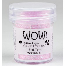 WOW! embossing Glitter Pink Tutu