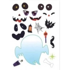 Halloween face sticker - Spook