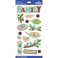 Everyday stickers - Family tree