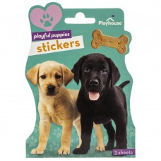 Playful Puppies stickers