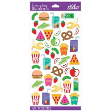Everyday stickers - snack time
