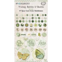 Wishing Bubbles & Baubles - Sage green