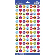 Everyday stickers - Smiley faces