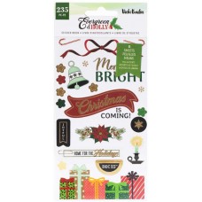 Stickerbook Evergreen Holly