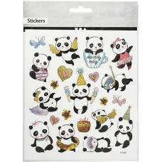Fancy stickers panda's
