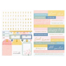 Cardstock stickers - Heartfelt
