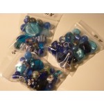 Glasmix blauw