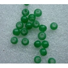 Glaskralen groen 4 mm