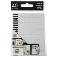 Papier - tiny lined note paper