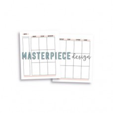Memory planner weekly inserts 6x8 - Pink