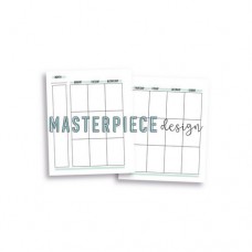 Memory planner weekly inserts 6x8 - Turquoise