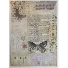 Decoupage papier Butterfly chronicle 01 Decoupage papier Butterfly chronicle 01