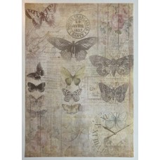 Decoupage papier Butterfly chronicle 02 Decoupage papier Butterfly chronicle 02