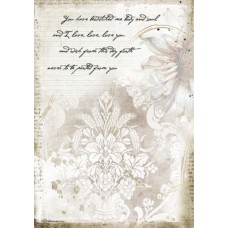Rijstpapier A4 Romantic journal manuscript