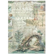 Rijstpapier A4 Herbarium silvae - bridge