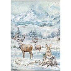 Rijstpapier A4 Owl's house Wildlife Rijstpapier A4 Owl's house Wildlife