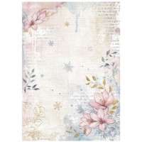 Rijstpapier A4 Create happiness - Flower corner