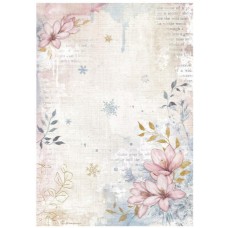 Rijstpapier A4 Create happiness - Flower corner
