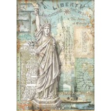 Rijstpapier A4 Statue of Liberty