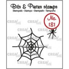 Clearstamp Bits & Pieces Spider & web