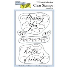 Clearstamp Missing you