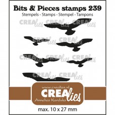 Clearstamp Bits & Pieces Flying birds