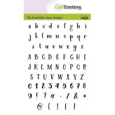 Clearstamp A6 Handletter Alphabet typewriter