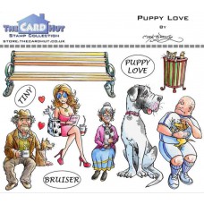 Clearstamp Puppy love