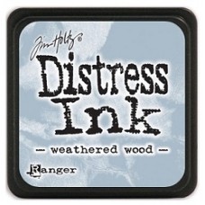 Distress inkpad Weathered Wood mini