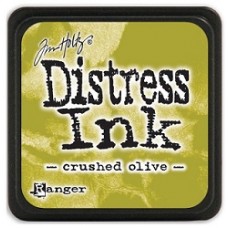 Distress inkpad Crushed Olive mini