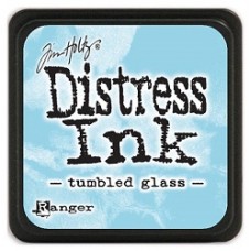 Distress inkpad Tumbled Glass mini