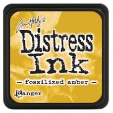 Distress inkpad Fossilized Amber mini