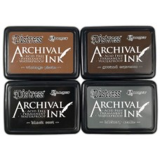 Archival 4 pack - The basics distress/archival