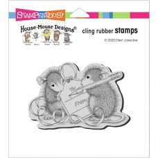 Clingstamp house mouse - Mouse tag
