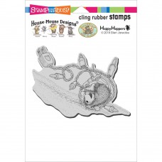 Clingstamp house mouse - Tangle tumble