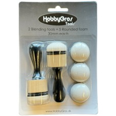 Blending tool - set tools en foam 30 mm