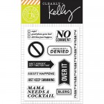 Clearstamp Kelly's No comment