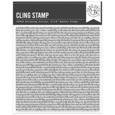 Clingstamp Birdsong Clingstamp Birdsong