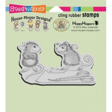 Clingstamp house mouse - Monster Mouse