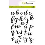 Clearstamp A6 Handletter Alphabet lowercase closed Clearstamp A6 Handletter Alphabet lowercase closed
