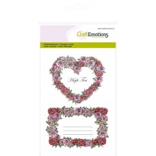 Clearstamp Rozen labels