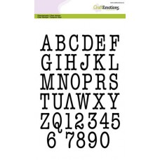 Clearstamp A5 Alphabet Typewriter - uppercase Clearstamp A5 Alphabet Typewriter - uppercase