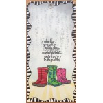 Clingstamp Puddle boots