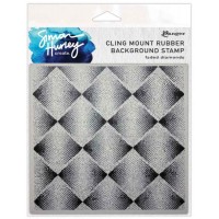 Clingstamp Faded diamonds Clingstamp Faded diamonds