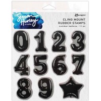 Clingstamp Number balloons Clingstamp Number balloons