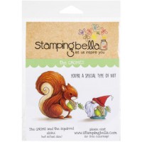 Clingstamp The Gnomes - The Gnome and the Squirrel