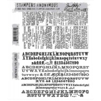 Clingstamp Newsprint & Type Clingstamp Newsprint & Type